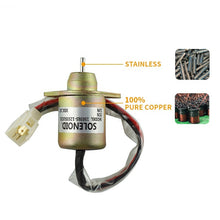 Load image into Gallery viewer, SA-4562-T SA-5213-12 Diesel Fuel Shut Down Solenoid 1503ES-12S5SUC5S  Engine Fuel Stop Solenoid 119653-77950 119285-77950