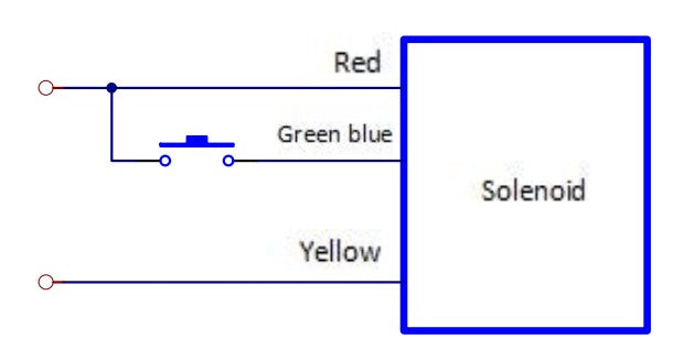 XHQ-pt Fuel Stop Solenoid Valve 12v 24V Power Shut Off Valves XHQ Shutdown Solenoid