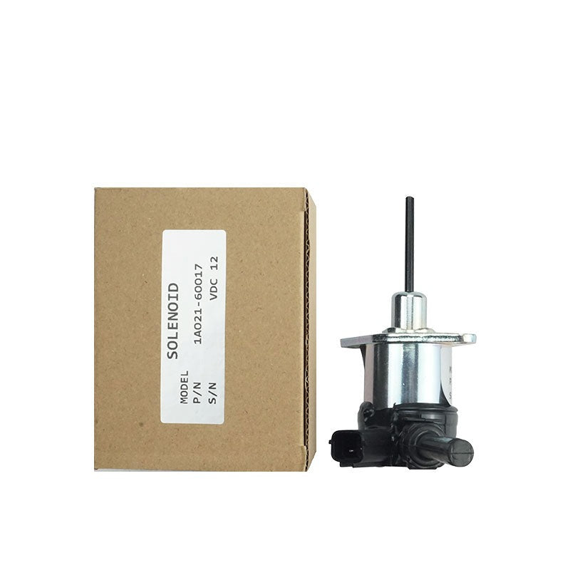 Engine parts Fuel stop solenoid valve 1A021-60017 12V for V2003 V2203 V2403 Tractor