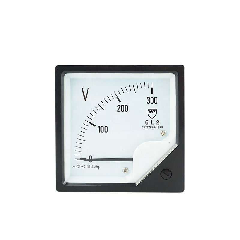 Analog DC Voltmeter 6L2-V 0-300V 0-500V 76*76mm size