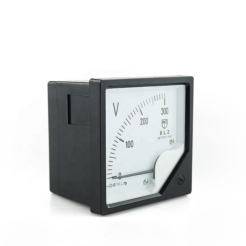 Analog DC Voltmeter 6L2-V 0-300V 0-500V 76*76mm size