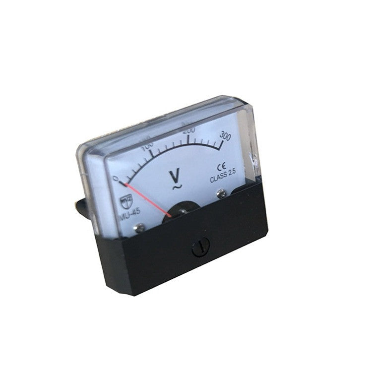 MU-45 Plastic AC 0-450V Range Analog Voltmeter Gauge Panel Meter