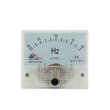 Load image into Gallery viewer, Mounted pointer ammeter 85L1 HZ AC ammeter DC voltage frequency meter