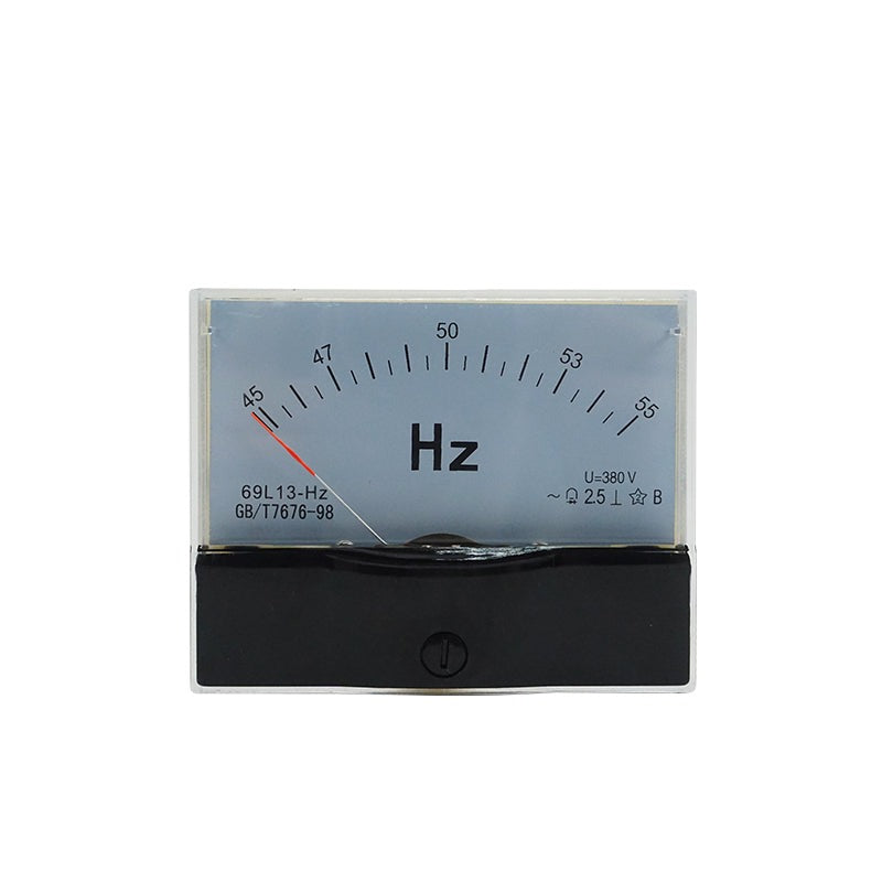 Frequency meter pointer instrument frequency meter 380V 69L13 HZ