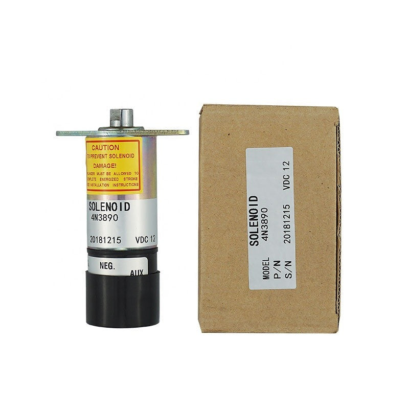 Fuel Stop Solenoid  24V 4N3890 For Diesel Engine