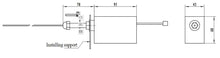 Load image into Gallery viewer, XHQ-pt Fuel Stop Solenoid Valve 12v 24V Power Shut Off Valves XHQ Shutdown Solenoid