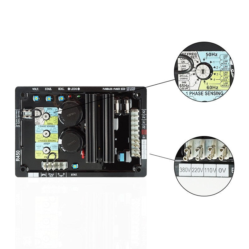 Leroy Somer Voltage Regulator AVR R450 for Generator Genset