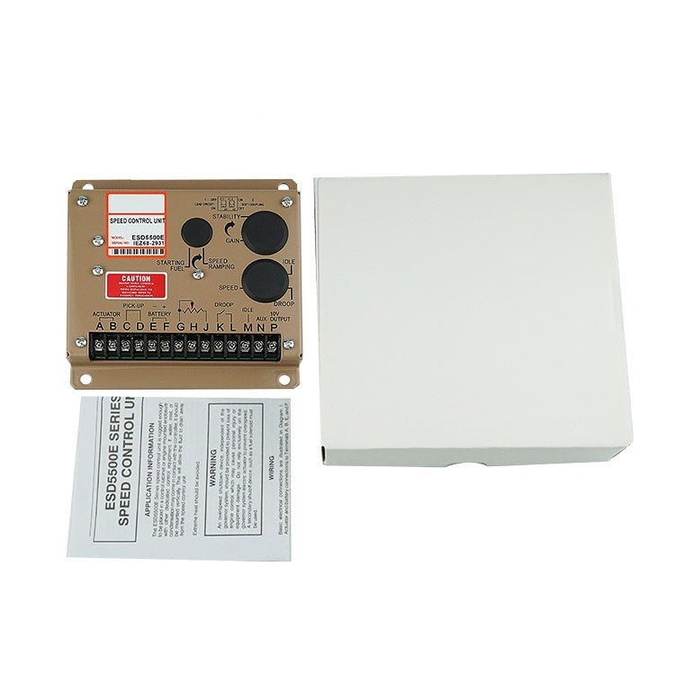 ESD5500E Generator Speed Governor Unit Speed Control Panel