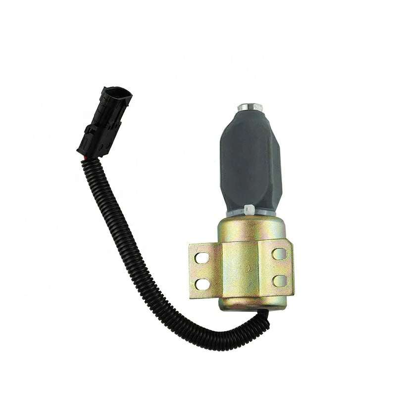 Generator Accessories Fuel Stop Solenoid Actuator For Diesel Engine 3357411 12V Solenoid Valve