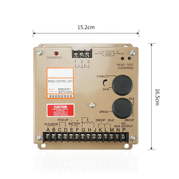 ESD5221 Generator Governor Automatic Control Speed Controller