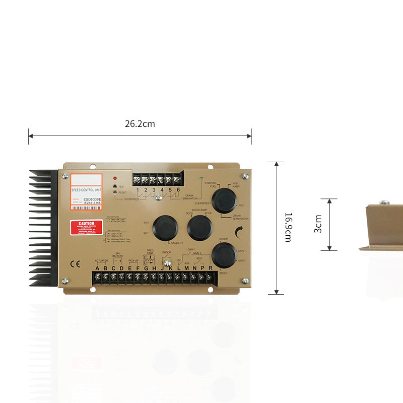 ESD5330 Electric Control Governor For Diesel Generator Spare Parts