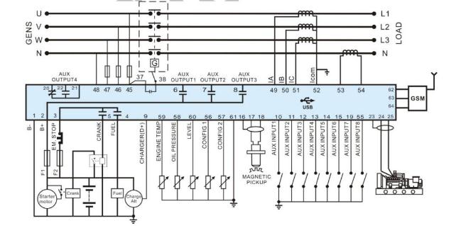 HGM9310 Single Automation Systems Auto Start Control Smartgen HGM9310MPU Genset Controller For Single Automation Systems hgm9310