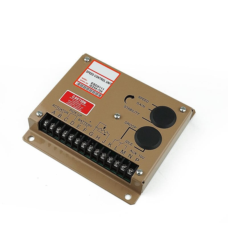 Engine Motor Speed Regulator ESD5111 Diesel Genset Adjustment Controller ESD 5111 Speed Govornor for Generator Parts