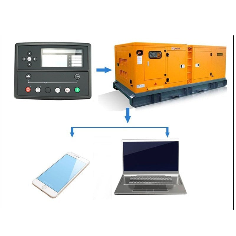 DSE7320 Electronic Auto Start Generator Set AMF Controller DSE 7320 Mkii Deep Sea Replacement  ATS Control Modules DSE 7320