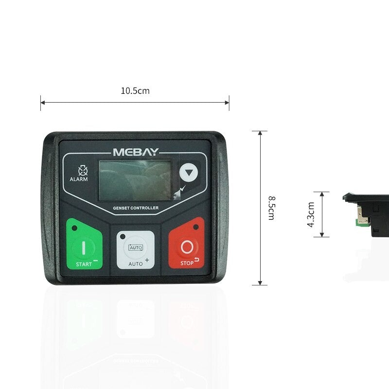 DC30D Auto Start Control Panel Generator Control Module Mebay DC30D Controller for Small Diesel Genset