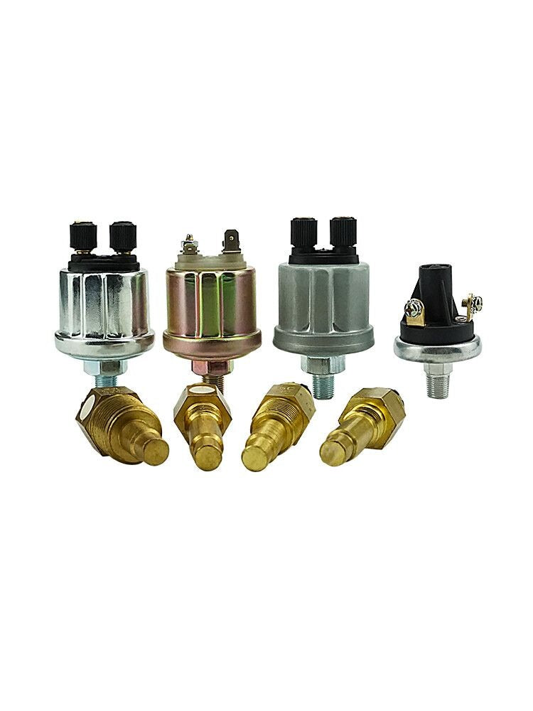 VDO Oil Pressure Sensor  universal 1/8NPT  0-10 Bar for gennerator parts Single Double Head  water temperature sensor