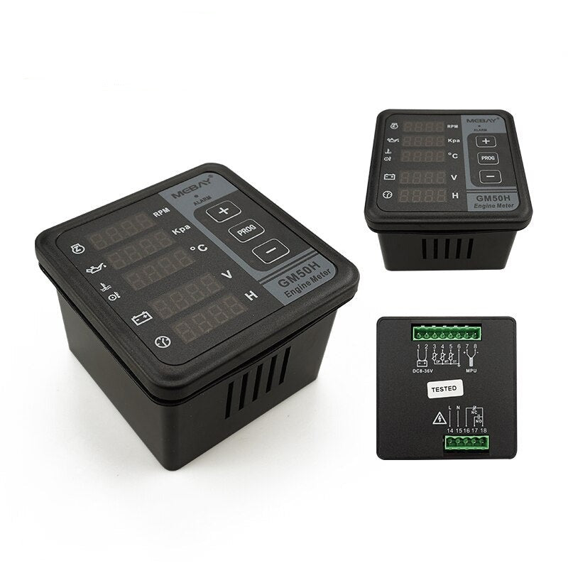 Monitor Generator Module GM50H Multi function generator controller engine digital Monitor for D ...