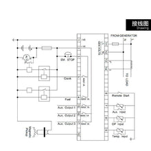 Load image into Gallery viewer, DC30D Auto Start Control Panel Generator Control Module Mebay DC30D Controller for Small Diesel Genset