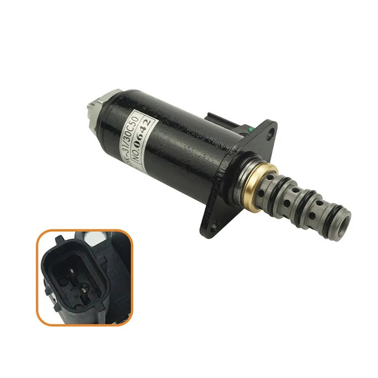 LB-A2042 YN35V00052F1 Hydraulic Pump Solenoid Valve fits for Kobelco SK200-8 S 24V