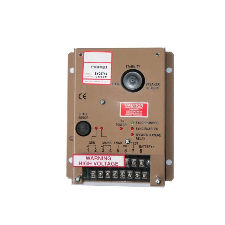 SYC6714 Generator Synchronizing Panel Can Replace Diesel Genset Generator Synchronizer