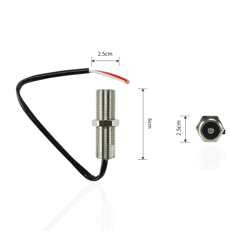 MSP6741 M18*1.5 Threaded 58mm 228mm Flying leads connector speed sensor for generator engine